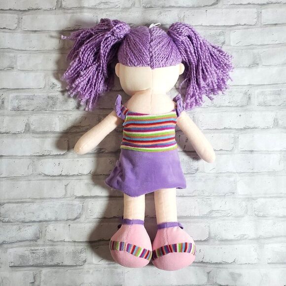 NWOT Soft Cuddly Purple Lollypop Doll 18in - Picture 3 of 3